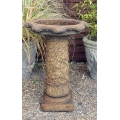 Umber Vine birdbath